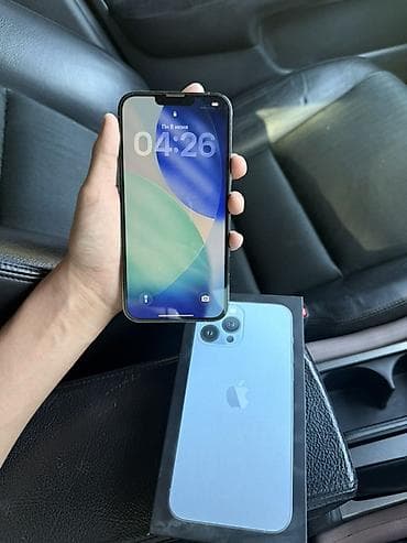 iphone 6a: IPhone 13 Pro Max, Б/у, Sierra Blue, Коробка — 1