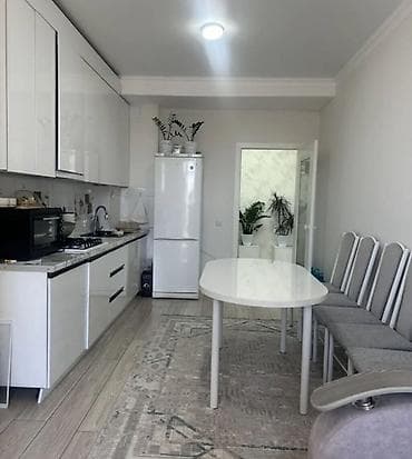 Кыймылсыз мүлк: 1 бөлмө, 54 м², Аламедин-1 мкр 4 кабат, Евро оңдоо — 1