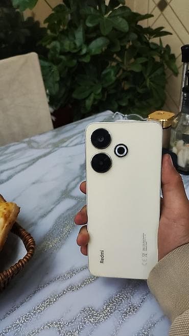 iphone iphone: Redmi, Redmi 12, Б/у, 256 ГБ, цвет - Бежевый — 2