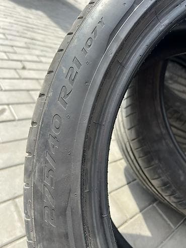 Транспорт: Шины 275 / 40 / R 21, Лето, Б/у, Комплект, Легковые, Германия, Pirelli — 1