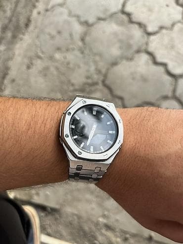 Аксессуары: Часы Casio G‑Shock (серия “Casioak”) в стальном исполнении - Корпус — 1