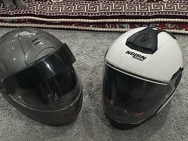 мужская сумка: Продаются 2 шлема, итальянские NOLAN 1 - Nolan N40-5 GT (M) белый. 2 — 1
