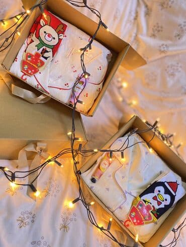 теплая пижамка: 🎁подарочный бокс🎄 Идеальный подарок к праздникам для уюта и тепла — 1