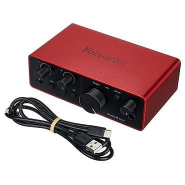 focusrite 5.1: Продаю аудиоинтерфейс Focusrite Scarlett Solo 4th Gen в хорошем — 1