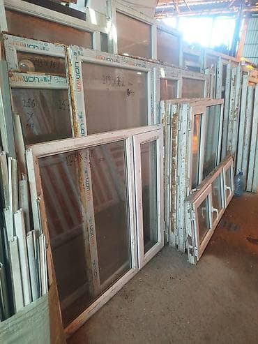 пыластик: Готовое пластиковое окно, Тип окна: Панорамные, Декоративные особенности: Фрамуга, Без установки, Без рассрочки — 1