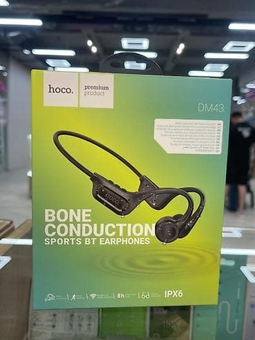 irpods 2: Костные, Hoco, Новый, Беспроводные (Bluetooth), Для занятий спортом — 1