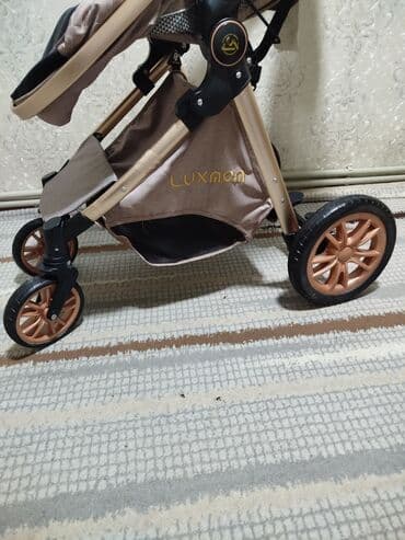 дождевик для коляски: Коляска, цвет - Золотой, Б/у — 10