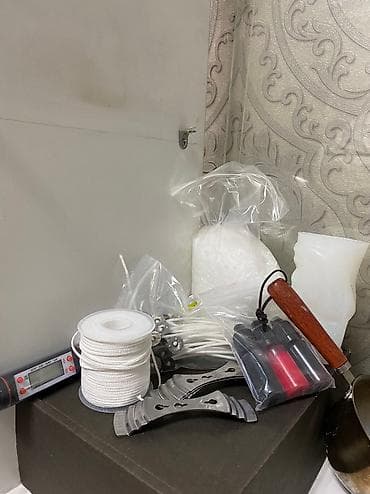 Все для изготовления свечей
Все на фото 500 сом