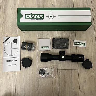 присел: Шикарный Оптический прицел DIANA 3-12x44 FFP в компактном корпусе — 1