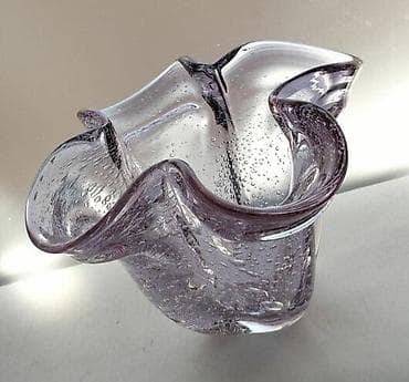 часы mi: Коллекционная ваза,из неодимового( александритового) стекла, ручная — 2