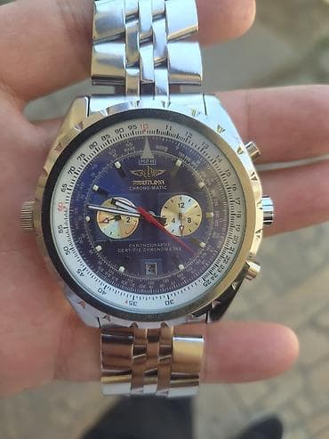 audemars piguet часы: Часы Breitling Chrono-Matic - Корпус и браслет из нержавеющей стали — 1