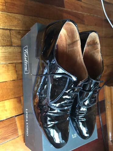 Киреге берилүүчү кийимдер: Эркектердин туфлиси, 41, Колдонулган, түсү - Кара, Өзү алып кетүү — 2