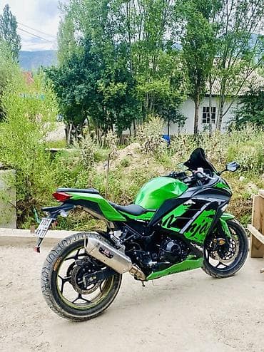 мото мапеь: Спортбайк Kawasaki, 400 куб. см, Бензин, Взрослый, Б/у — 1