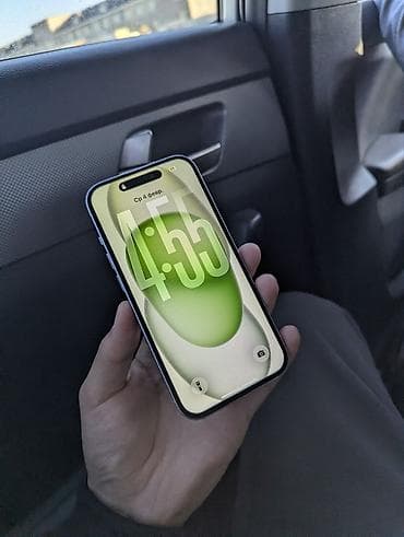 IPhone 15, 128 ГБ, Чехол, 100 %