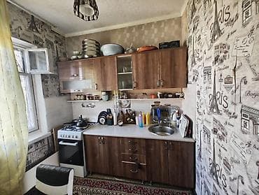 Недвижимость: 2 комнаты, 46 м², 105 серия, Аламедин-1 мкр 105 серия, 5 этаж, Свежий ремонт — 6