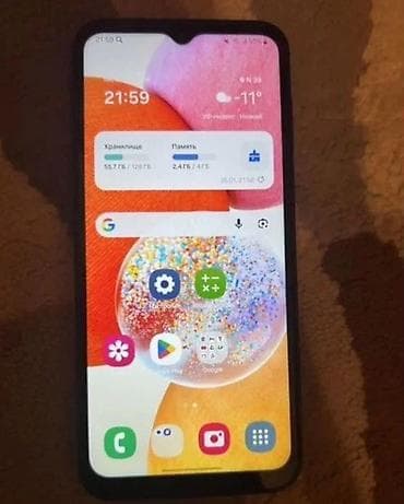 samsung galaxy а55: Samsung Galaxy A14, Б/у, 128 ГБ, цвет - Черный — 2