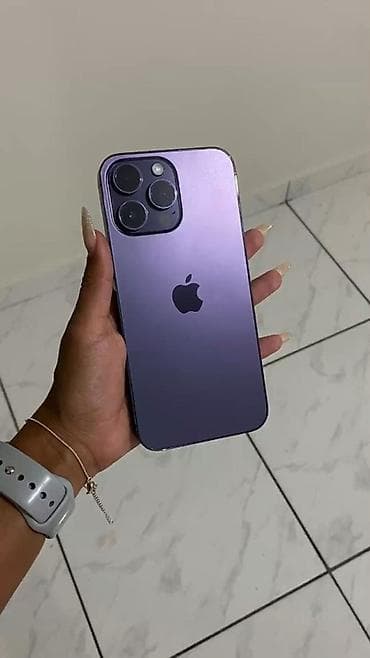 IPhone 14 Pro, Б/у, 256 ГБ, Deep Purple, 83 %