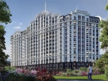 Продажа квартир: 2 комнаты, 66 м², Элитка, 6 этаж, Готовая ПСО (под самоотделку) — 3