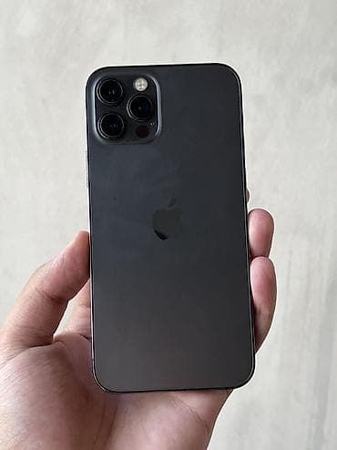 IPhone 12 Pro, Б/у, 128 ГБ, Space Gray, Защитное стекло, 91 %