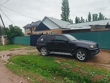 выхлоп е39: BMW X5: 2001 г., 4.4 л, Автомат, Бензин, Внедорожник — 2