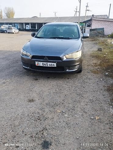 Унаа: Mitsubishi Lancer: 2008 г., Кол менен иштөөчү, Бензин, Седан — 2