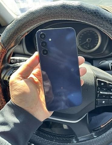 айфон бишкеке: Samsung Galaxy A15, Б/у, 128 ГБ, цвет - Синий, 2 SIM — 3