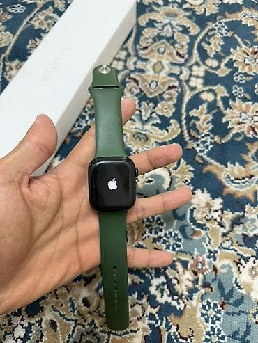 huawei mate 30 pro: Apple Watch Series 7 (GPS), 41 мм, алюминиевый корпус в цвете Midnight — 8