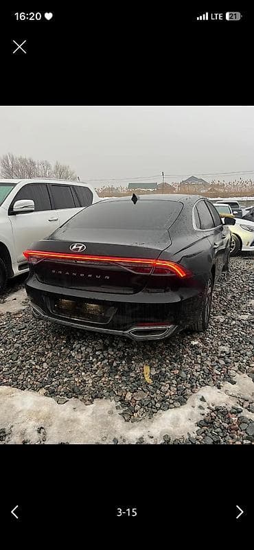 bid e5: Hyundai Grandeur: 2021 г., 3 л, Автомат, Газ, Седан — 2