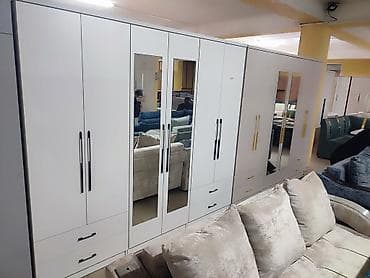 Шкафы-купе: Шифоньер, шкаф для одежды, Прямой, ЛДСП — 1