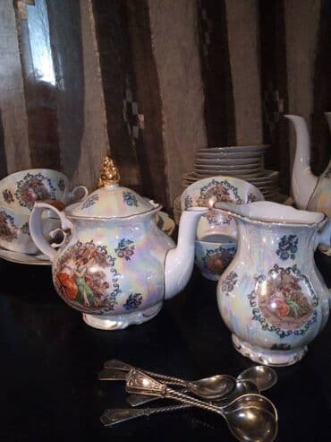 Идиш-аяк: Продается сервиз Мадонна,производства ГДР. Новый,состоит из 30 — 3