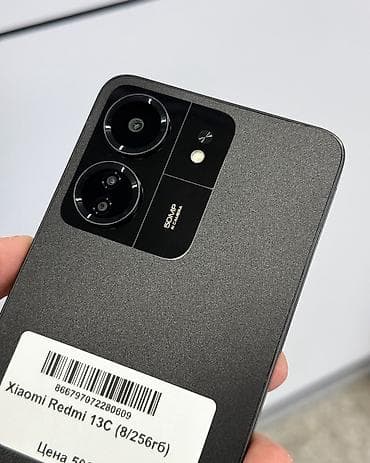 чехлы редми: Redmi, Redmi 13C, Б/у, 256 ГБ, цвет - Черный, 2 SIM — 3