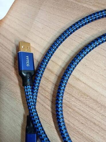 Микрофоны: Продаю Hifi USB-кабель для ЦАПов, DAC, Alpha 6N OCC — 4