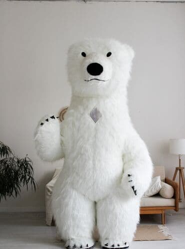 прокат костюм деда мороза детский: Ростовая кукла, Зверушка, Медведь — 1