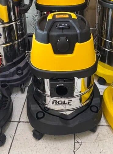 Генераторлор: Промышленный пылесос ROLF (желто‑черный, нержавеющая сталь) - Тип — 1
