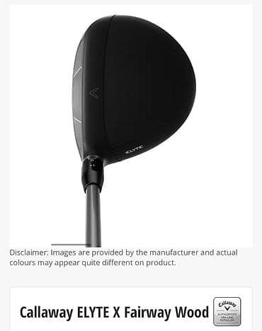 Спорт жана эс алуу: Callaway ELYTE X Fairway 3 Wood Для гольфа. Фервейный вуд с — 5