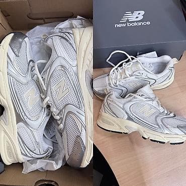 нью беланс 530: Кроссовки, 38.5, New Balance, Новый, цвет - Серый, Платная доставка, Самовывоз — 2