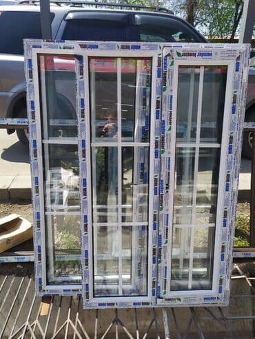 пластик терезе ош: Буюртмага пластик терезе, Терезе түрү: Витраждык, Мансард, Панорамалык, Акысыз орнотуу, Бөлүп төлөө жок — 9