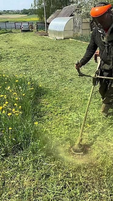 Клининговые услуги: Уборка территории, Стрижка газона — 3