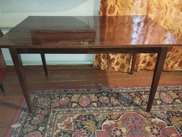 Кухонный стол, Б/у, Прямоугольный, Раскладной