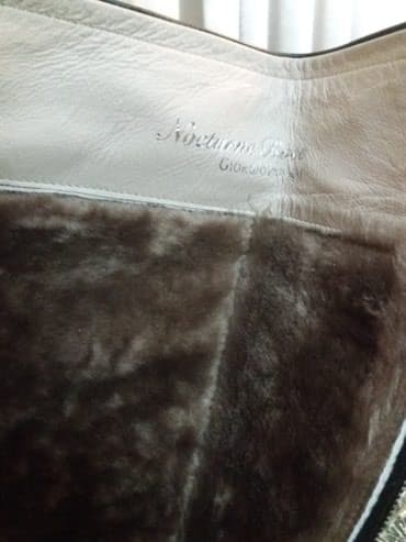 купить сапоги женские зимние кожаные италия: Сапожки итальянские кожа, мех на 38 ножку — 5