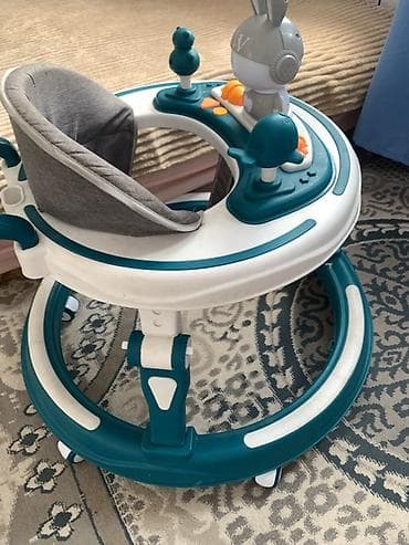 малыши: Детские ходунки Babywalker (круглая база) - Тип: классические ходунки — 2