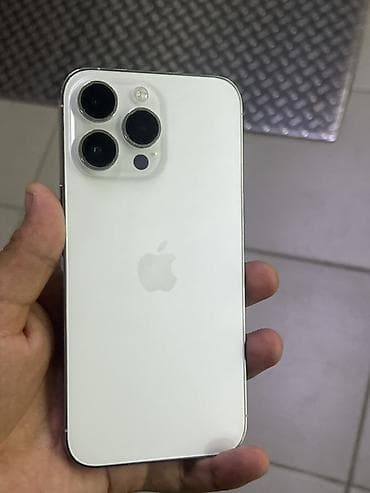 apple iphone 6 plus: IPhone 14 Pro Max, Б/у, 256 ГБ, White Titanium, 100 % — 1