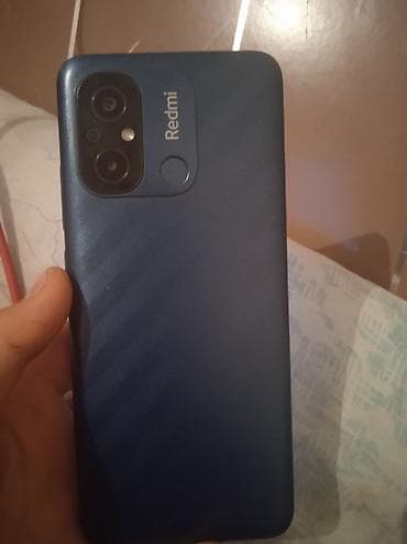 Мобильные телефоны: Redmi, Redmi 12C, Б/у, цвет - Синий, 2 SIM — 6