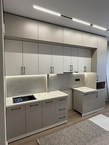 кухнный гарнитур: Кухонный набор на заказ, ЛДСП, По договорённости, Дизайн, проект — 6