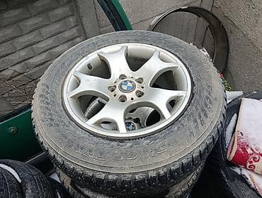 тормозные колодки бмв: Колеса в сборе 235 / 65 / R 17, Зимняя шипованная, Б/у, Комплект, Легковые, Литые, отверстий - 6 — 1