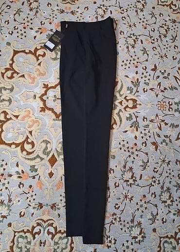 flared jeans: Классические женский брюки Oskar. - Модель: прямые со стрелками, со — 1
