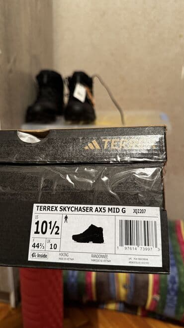 terrex: Мужские ботинки, 44, Adidas, Новый, цвет - Черный — 8