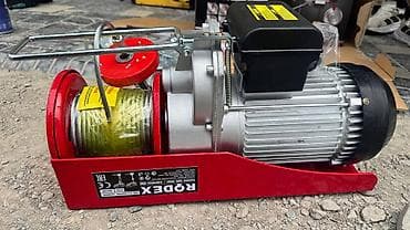 Электрическая таль (лебёдка) RODEX RDX490 Основные характеристики: - — 2