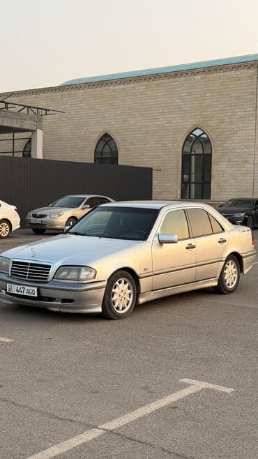 бу запчасти на мерседес в бишкеке: Mercedes-Benz C-Class: 1998 г., 2.4 л, Автомат, Бензин, Седан — 3