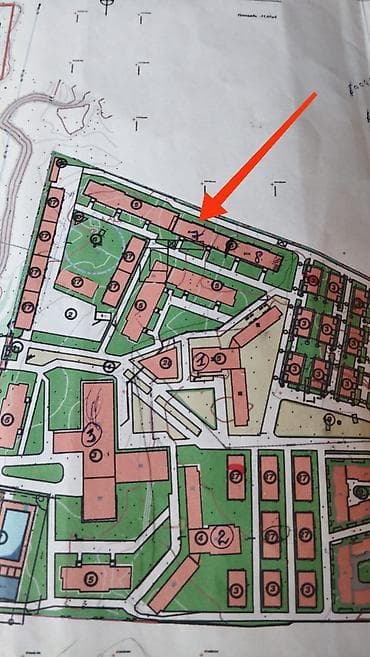 номера в иссык куле: 2 комнаты, 48 м², Элитка, 1 этаж, ПСО (под самоотделку) — 4